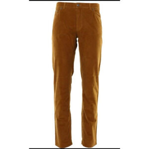 Brax‎ Corduroy Pants Cooper Fancy 5 Pocket Brown 34x28